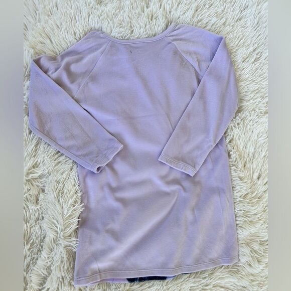 wonder nation long sleeve purple pajama night gown size 10 plus - Picture 3 of 4